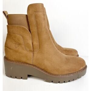 Rock & Candy Tan Ankle Boots